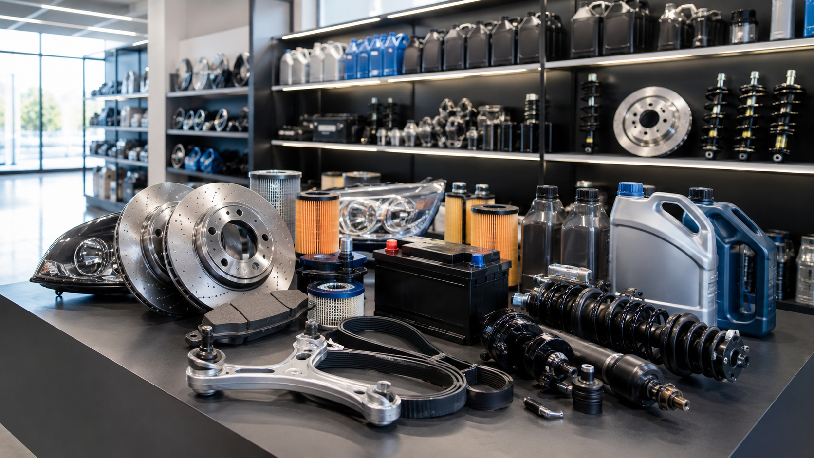 Tienda de repuestos de automóviles